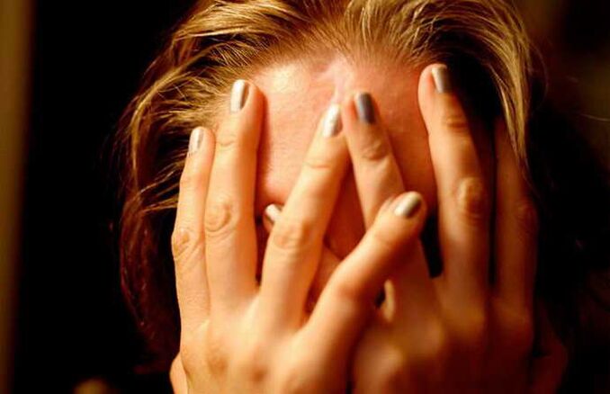 Kopfschmerzen mit thorakaler Osteochondrose Foto 2